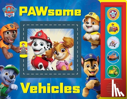 Pi Kids - Nickelodeon Paw Patrol: Pawsome Vehicles Sound Book