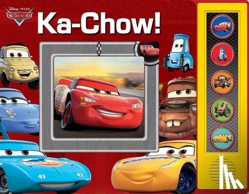 Kids, P I - Trace A Track Sound Book Disney Pixar Cars Ka Chow