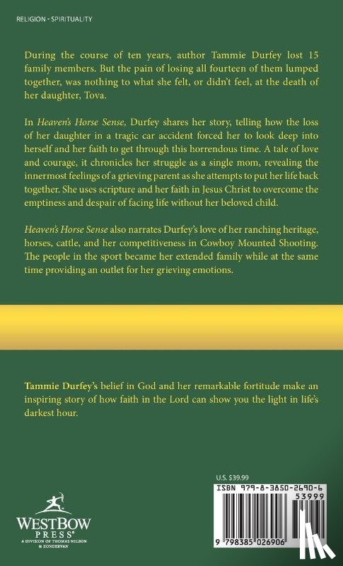 Durfey, Tammie - Heaven's Horse Sense