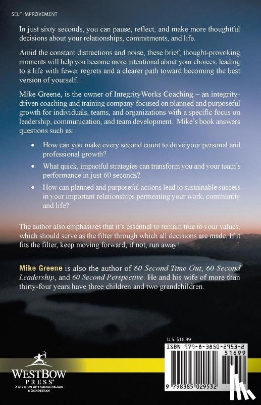 Greene, Mike - 60 Second Success