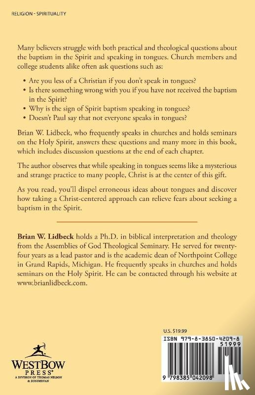 Lidbeck, Brian W. - Making Sense of Speaking in Tongues