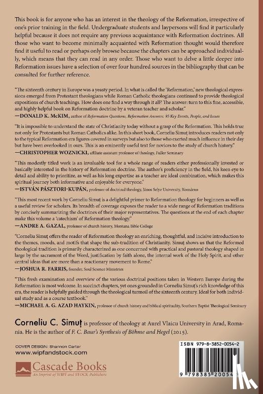 Simut, Corneliu C. - A Very Brief Introduction to Reformation Doctrine