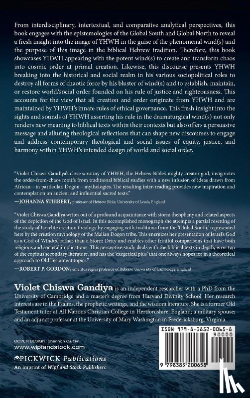 Chiswa Gandiya, Violet - YHWH in the Wind(s)