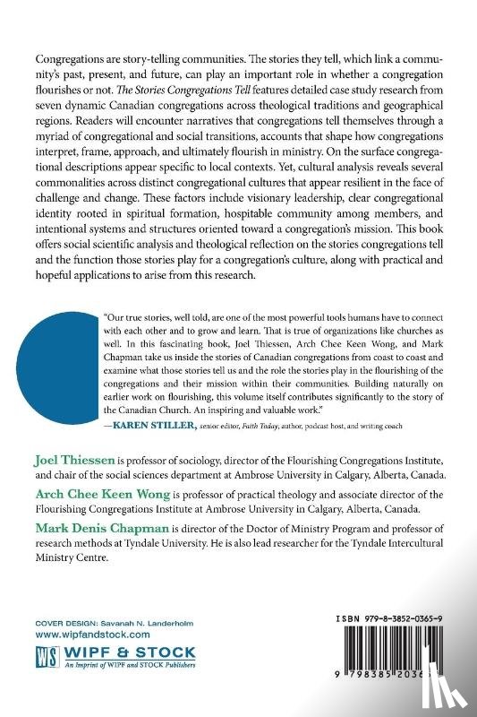  - The Stories Congregations Tell