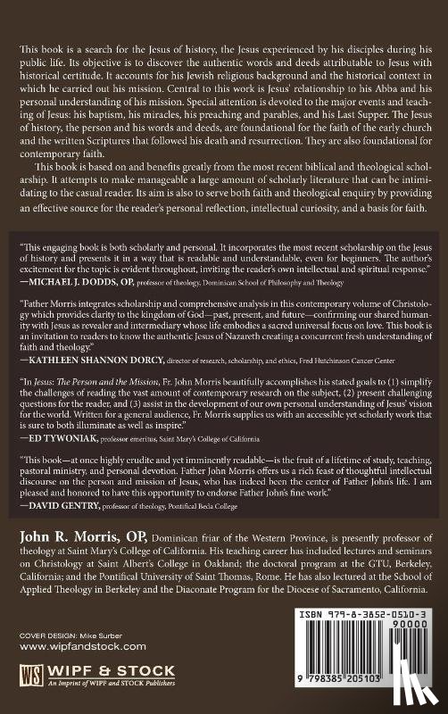 Morris, John R. OP - Jesus