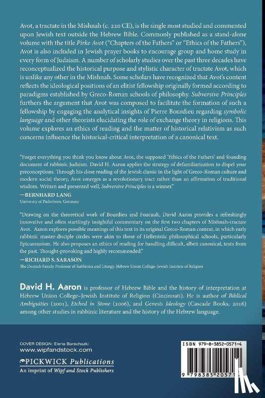 Aaron, David H. - Subversive Principles