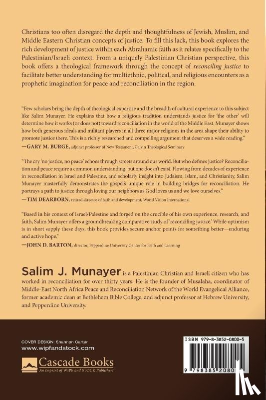 Munayer, Salim J. - Reconciling Justice