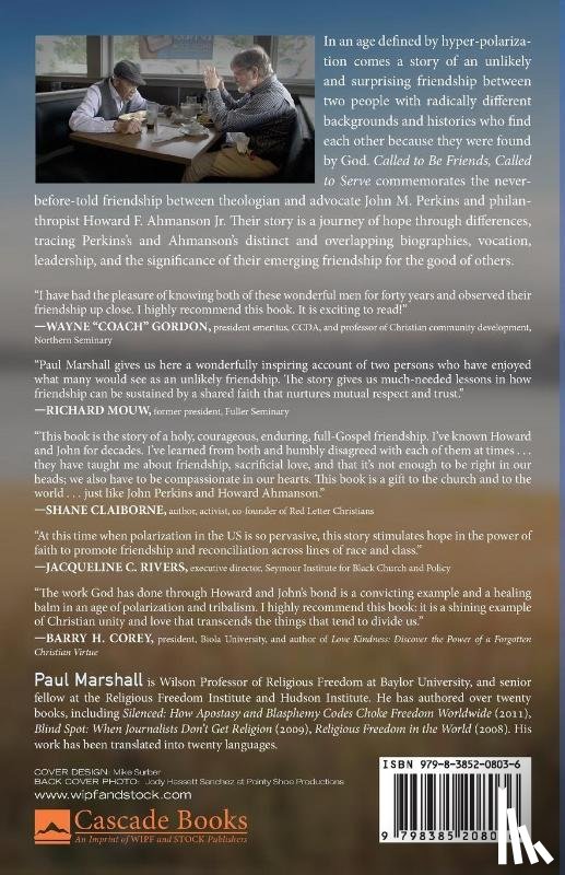 Marshall, Paul - Called to Be Friends, Called to Serve