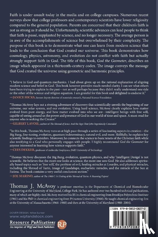 McAvoy, Thomas J. - God the Geometer