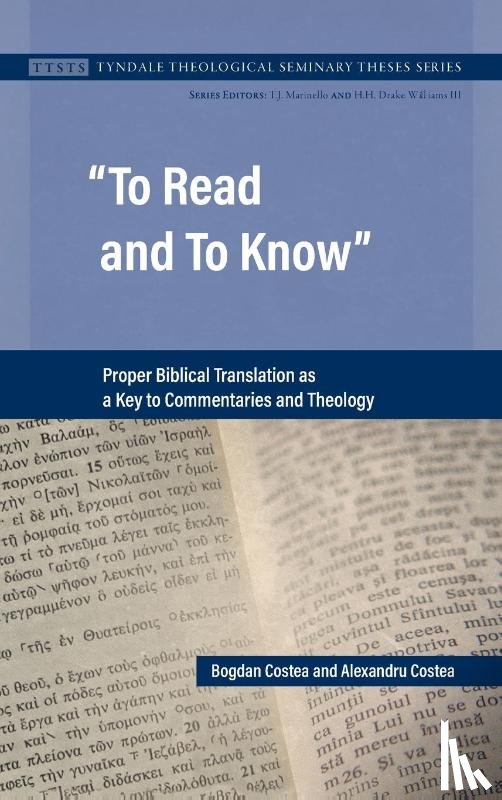 Costea, Bogdan, Costea, Alexandru - To Read and To Know