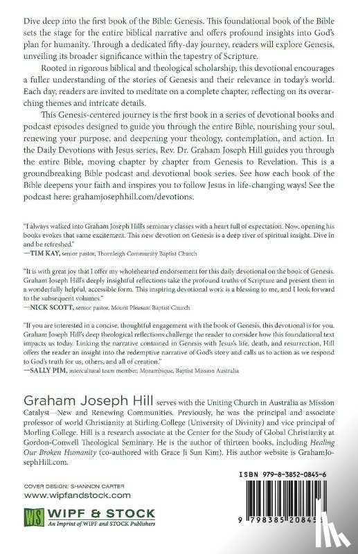 Hill, Graham Joseph - Genesis