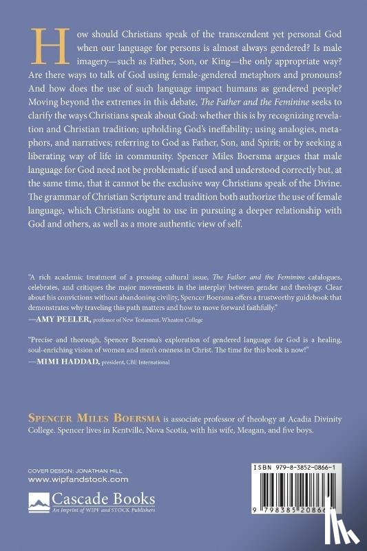 Boersma, Spencer Miles - The Father and the Feminine