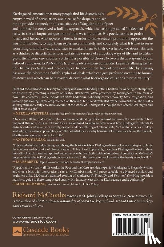 Mccombs, Richard - Poetry and Heroism