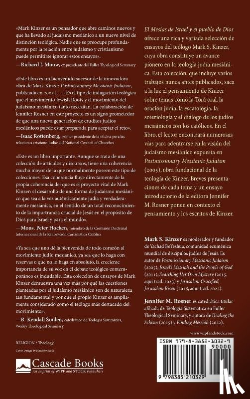 Kinzer, Mark S. - El Mesías de Israel y el pueblo de Dios