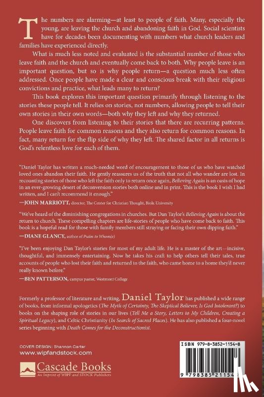 Taylor, Daniel - Believing Again
