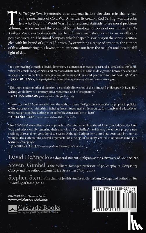 Deangelo, David, Gimbel, Steven, Stern, Stephen - The Chai-Light Zone