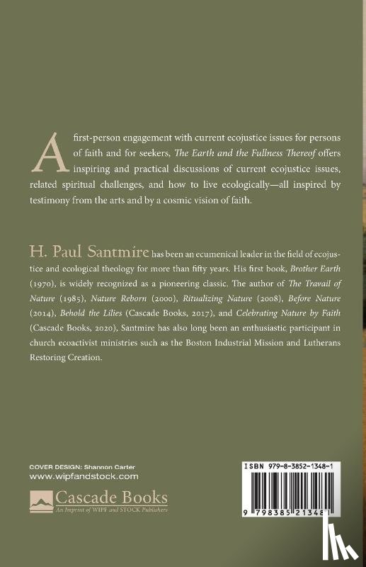 Santmire, H. Paul - The Earth and the Fullness Thereof