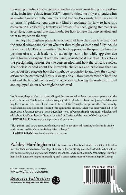 Hardingham, Ashley - Discerning Inclusion