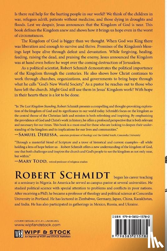 Schmidt, Robert - The Last Kingdom Standing