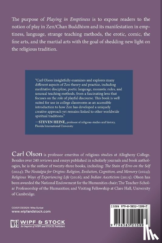 Olson, Carl - Playing in Emptiness