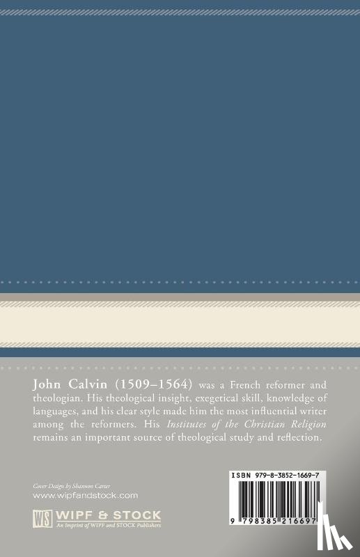 Calvin, John - Commentary on the Book of Psalms, Volume 2