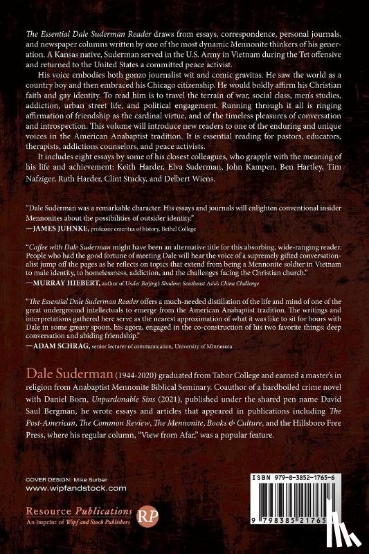  - The Essential Dale Suderman Reader