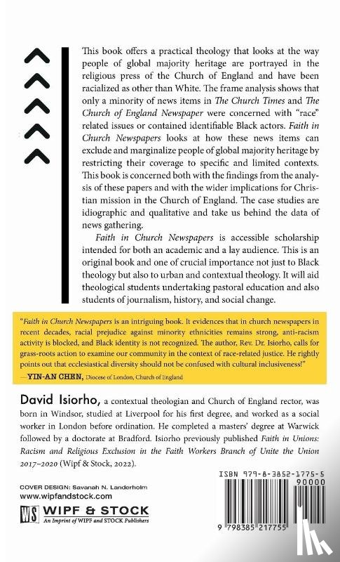 Isiorho, David - Faith in Church Newspapers