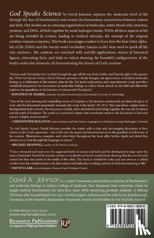 Johnson, David A. - God Speaks Science