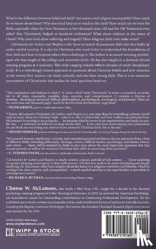 McLemore, Clinton W. - Christianity for Seekers and Skeptics