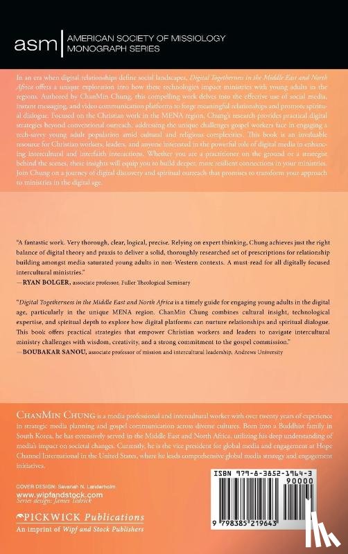 Chung, Chanmin - Digital Togetherness in the Middle East and North Africa
