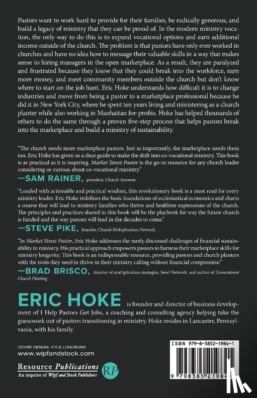 Hoke, Eric - Market Street Pastor