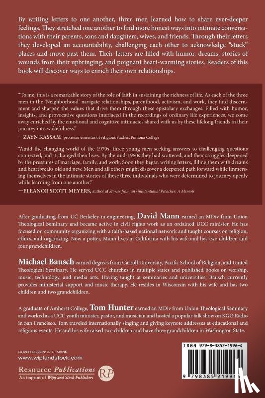 Mann, David, Bausch, Michael, Hunter, Tom - Becoming Better Men