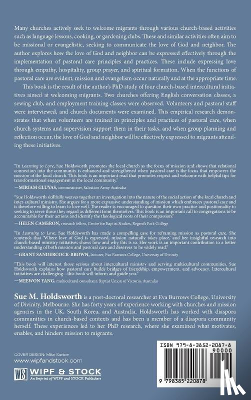 Holdsworth, Sue M. - Learning to Love