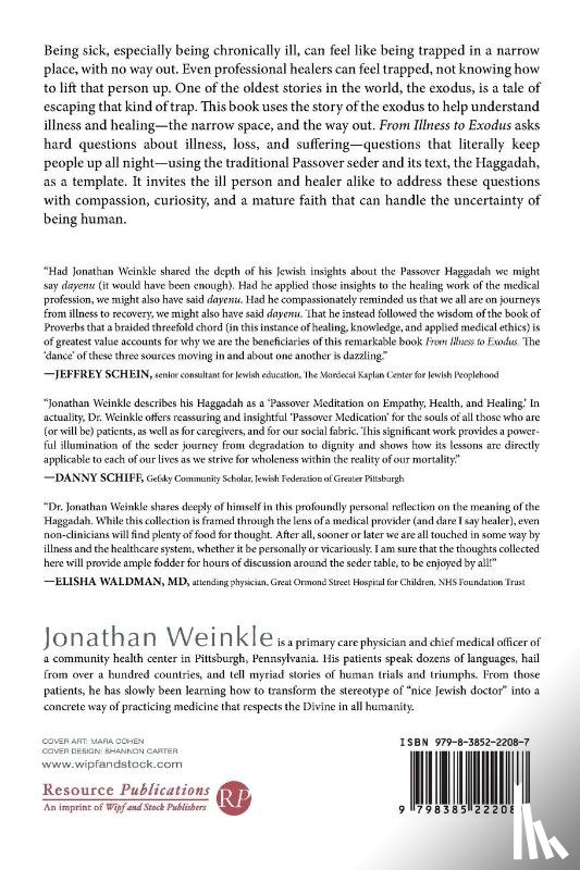Weinkle, Jonathan - From Illness to Exodus