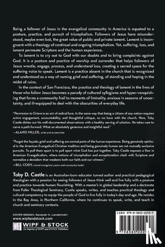 Castle, Toby D. - Permission to Grieve