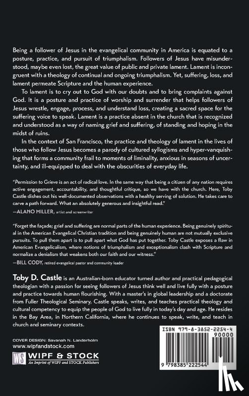 Castle, Toby D. - Permission to Grieve