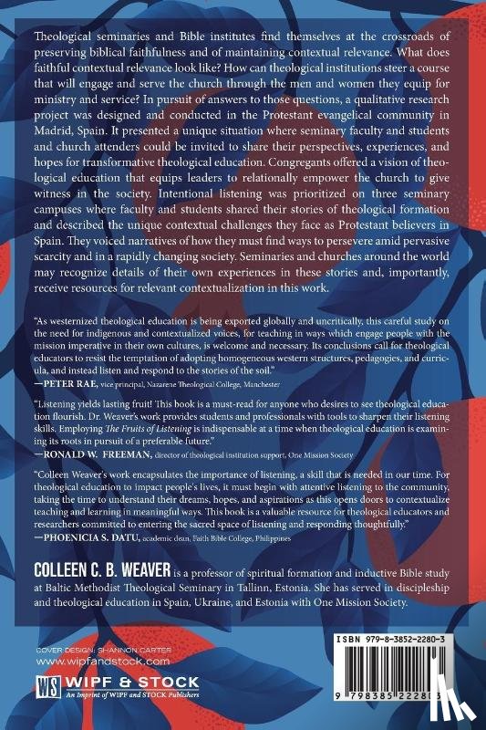 Weaver, Colleen C. B. - The Fruits of Listening