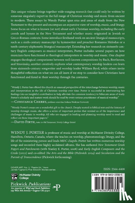 Porter, Wendy J. - Worship, Music, and Interpretation