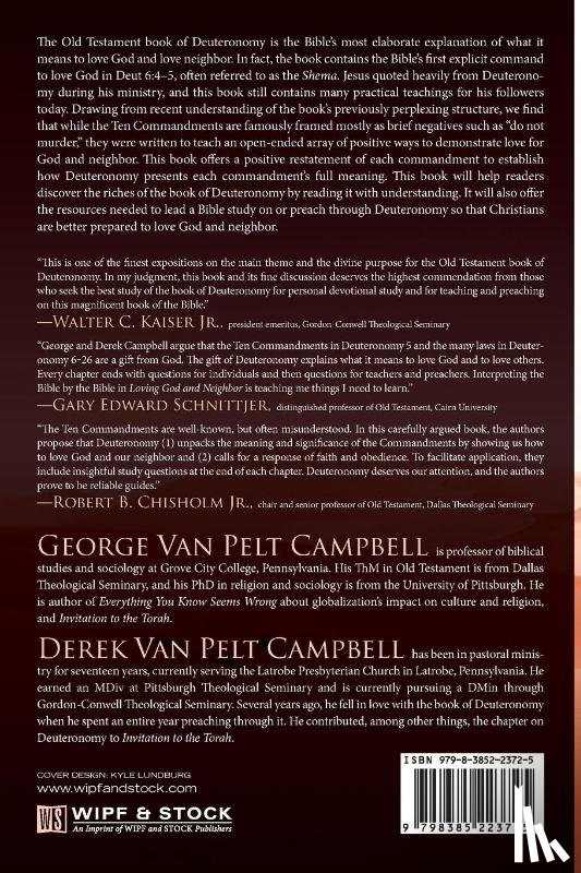 Campbell, George Van Pelt, Campbell, Derek van Pelt - Loving God and Neighbor