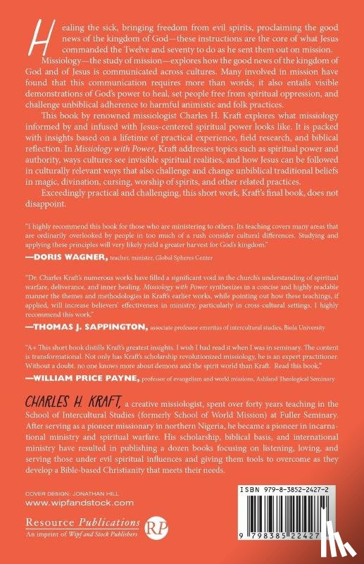 Kraft, Charles H., Travis, John Jay - Missiology with Power