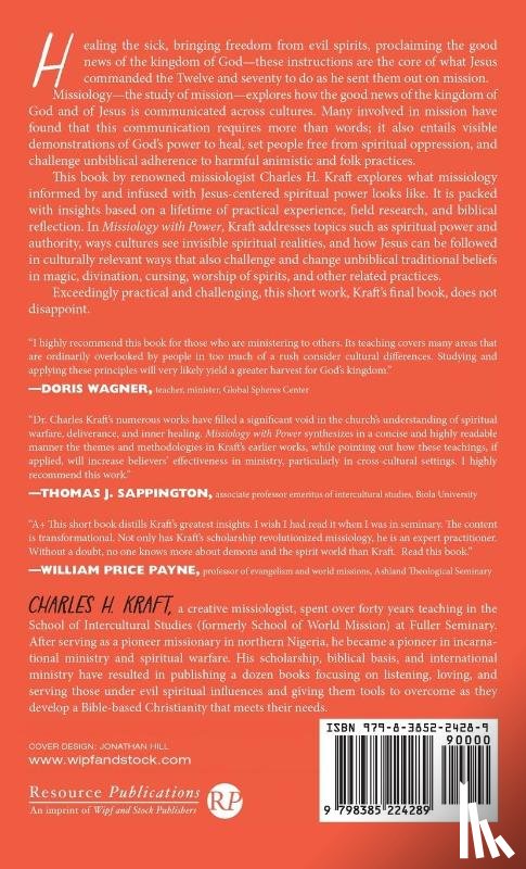 Kraft, Charles H., Travis, John Jay - Missiology with Power