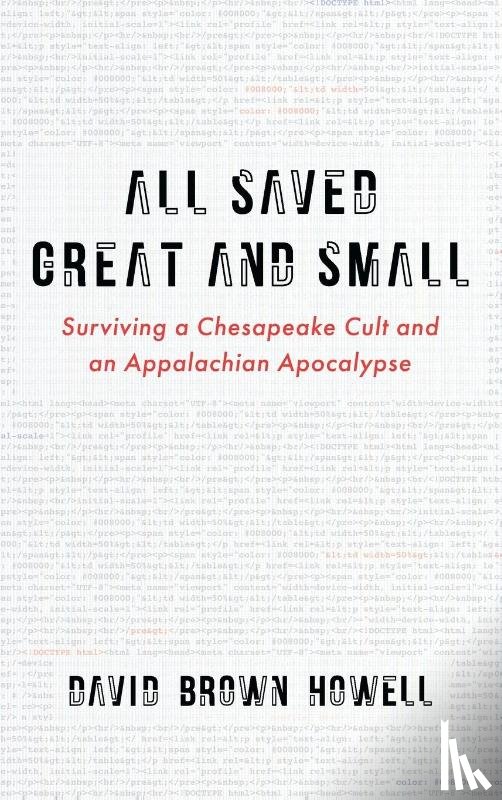 Howell, David Brown - All Saved Great and Small