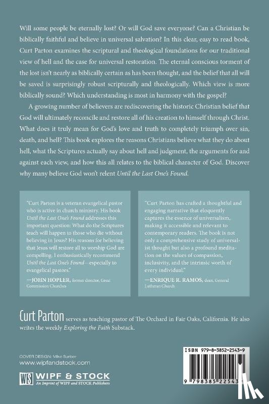 Parton, Curt - Until the Last One's Found