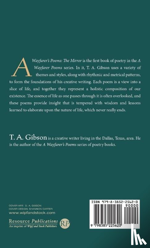 Gibson, T. A. - A Wayfarer's Poems