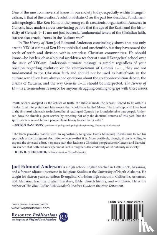 Anderson, Joel Edmund - The Heresy of Ham, Revised Edition