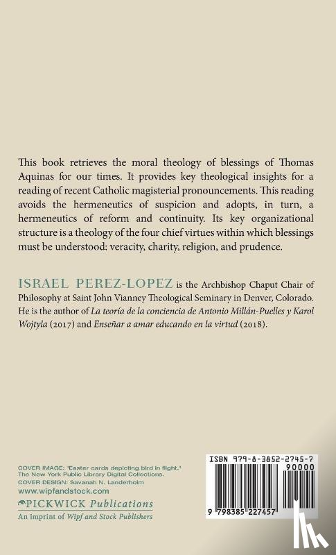 Perez-Lopez, Israel - Bless and Do Not Curse