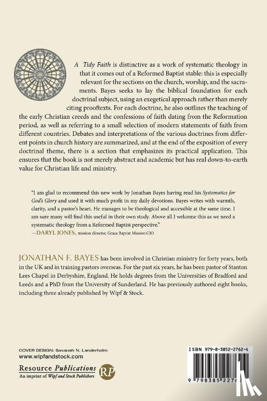 Bayes, Jonathan F. - A Tidy Faith