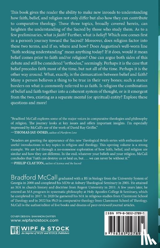 McCall, Bradford - Triangulating Religion, Belief, and Faith in the Twenty-First Century