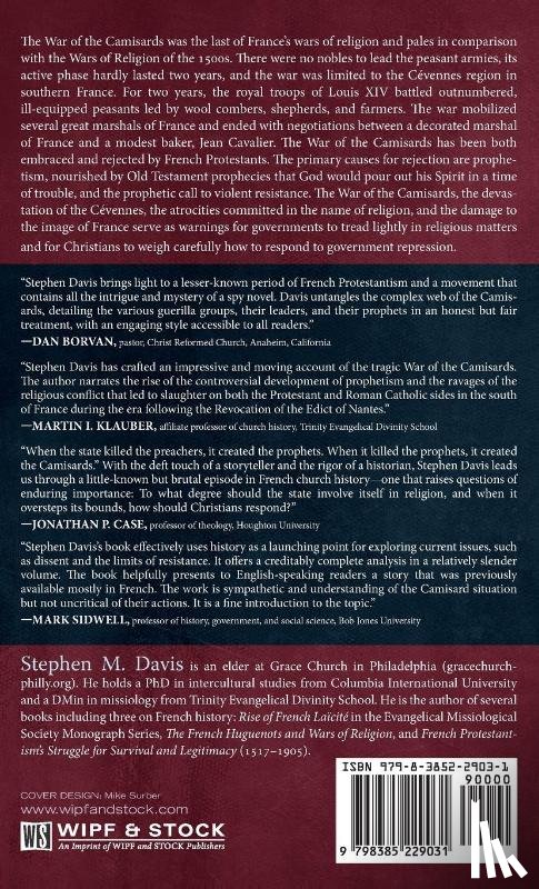 Davis, Stephen M. - Davis, S: War of the Camisards (1702-1704)