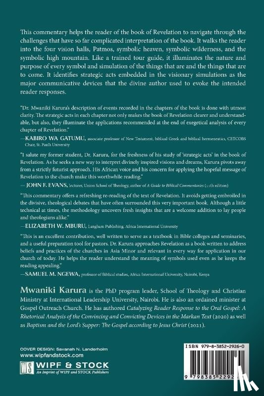 Karura, Mwaniki - Revelation